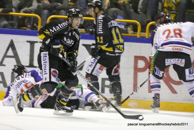 Photo hockey match Rouen - Caen  le 04/10/2011
