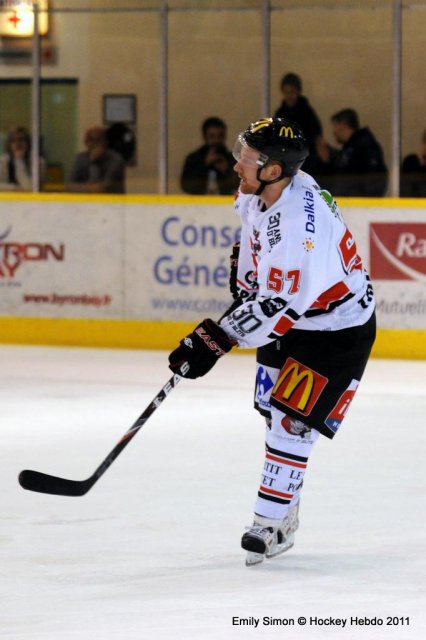Photo hockey match Dijon  - Amiens  le 04/10/2011