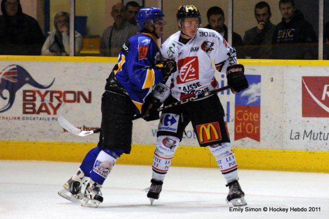 Photo hockey match Dijon  - Amiens  le 04/10/2011
