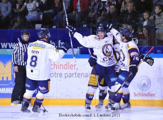 Photo hockey match Grenoble  - Chamonix  le 08/10/2011