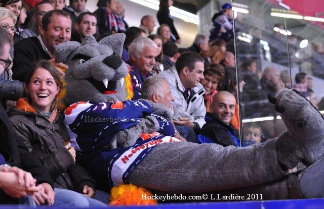 Photo hockey match Grenoble  - Chamonix  le 08/10/2011