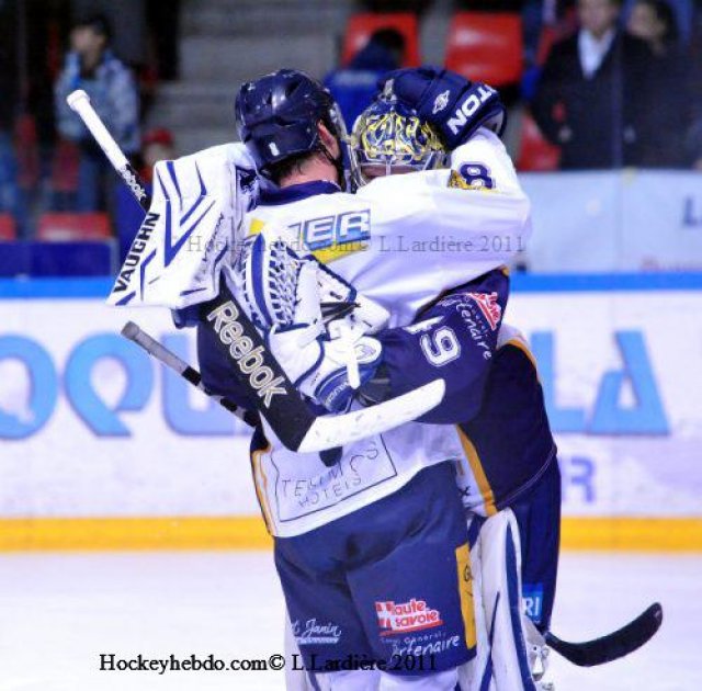 Photo hockey match Grenoble  - Chamonix  le 08/10/2011
