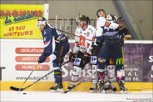 Photo hockey match Epinal  - Amiens  le 11/10/2011