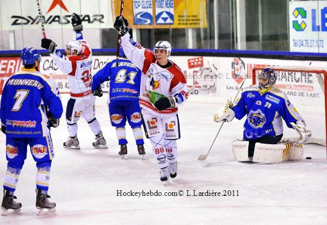 Photo hockey match Villard-de-Lans - Grenoble  le 11/10/2011