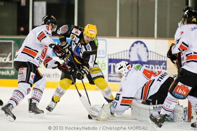 Photo hockey match Strasbourg  - Amiens  le 15/10/2011