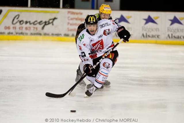 Photo hockey match Strasbourg  - Amiens  le 15/10/2011