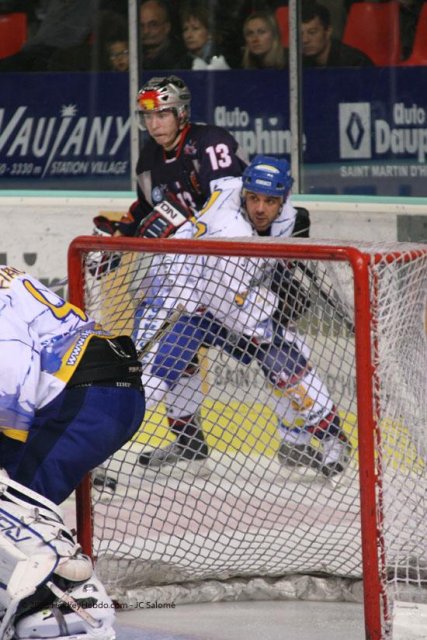 Photo hockey match Grenoble  - Villard-de-Lans le 14/10/2008