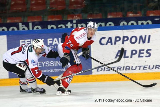 Photo hockey match Grenoble  - Briançon  le 18/10/2011