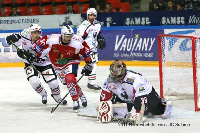 Photo hockey match Grenoble  - Briançon  le 18/10/2011