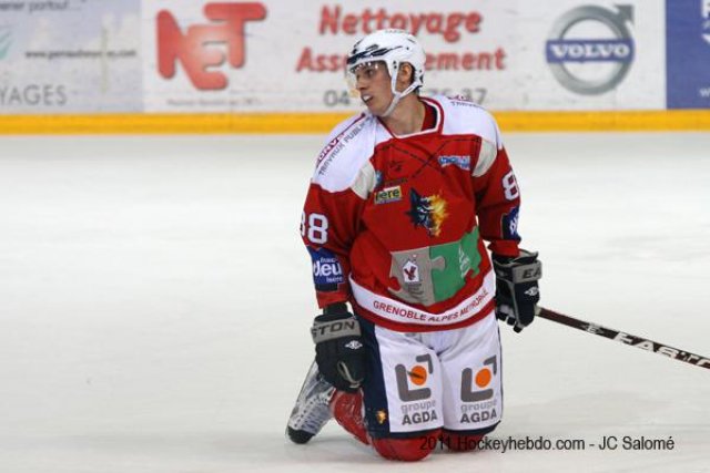 Photo hockey match Grenoble  - Briançon  le 18/10/2011