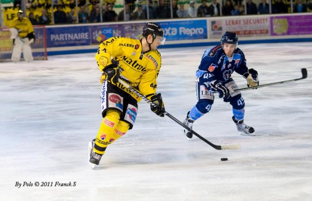 Photo hockey match Angers  - Rouen le 18/10/2011