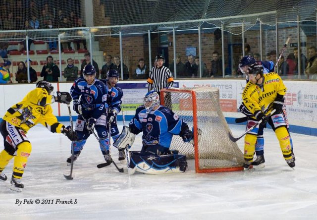 Photo hockey match Angers  - Rouen le 18/10/2011