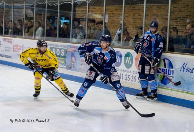 Photo hockey match Angers  - Rouen le 18/10/2011