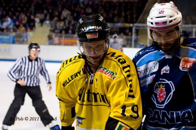 Photo hockey match Angers  - Rouen le 18/10/2011