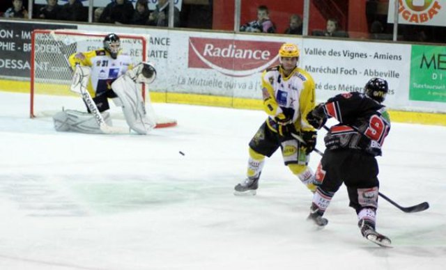 Photo hockey match Amiens  - Strasbourg  le 18/10/2011