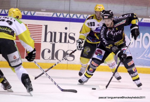 Photo hockey match Rouen - Strasbourg  le 22/10/2011