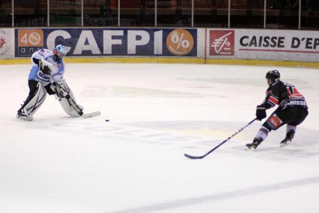 Photo hockey match Amiens  - Angers  le 22/10/2011