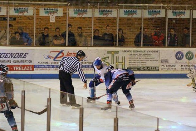 Photo hockey match Angers  - Dijon  le 14/10/2008