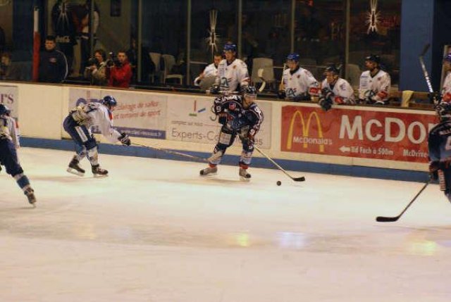 Photo hockey match Angers  - Dijon  le 14/10/2008