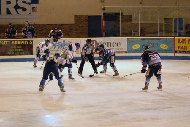 Photo hockey match Angers  - Dijon  le 14/10/2008