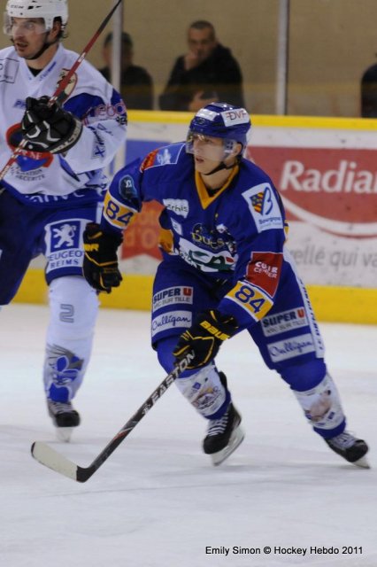 Photo hockey match Dijon  - Reims le 26/10/2011