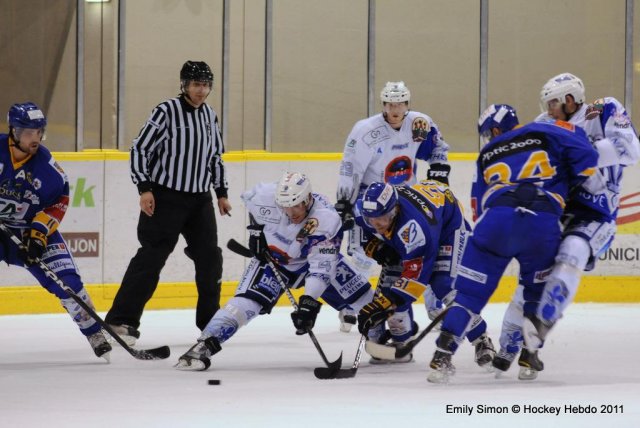 Photo hockey match Dijon  - Reims le 26/10/2011