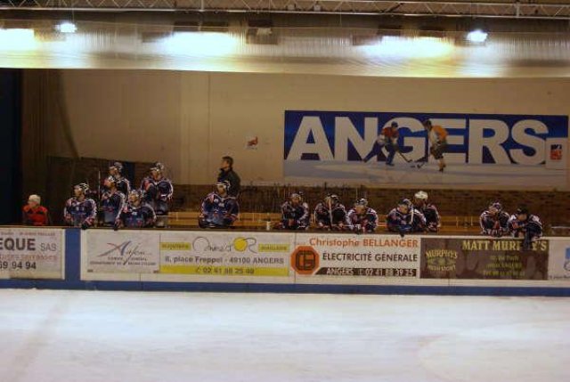 Photo hockey match Angers  - Dijon  le 14/10/2008