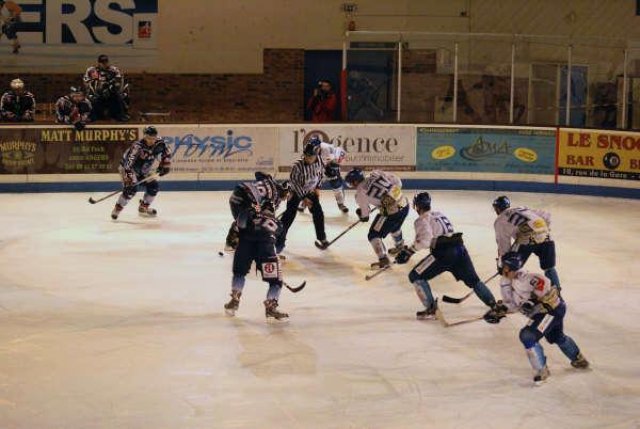 Photo hockey match Angers  - Dijon  le 14/10/2008