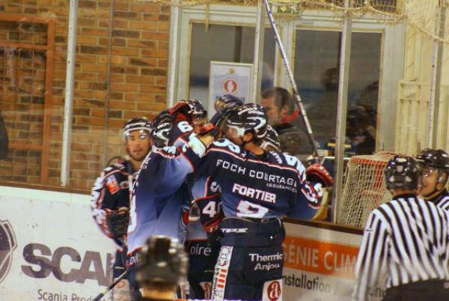 Photo hockey match Angers  - Dijon  le 14/10/2008