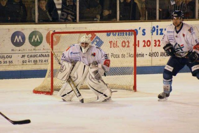 Photo hockey match Angers  - Dijon  le 14/10/2008