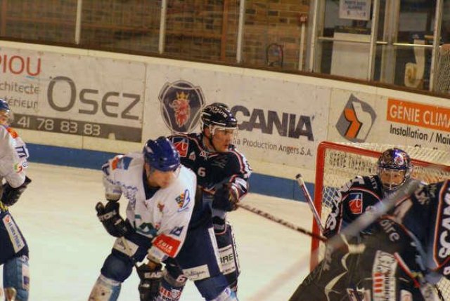 Photo hockey match Angers  - Dijon  le 14/10/2008
