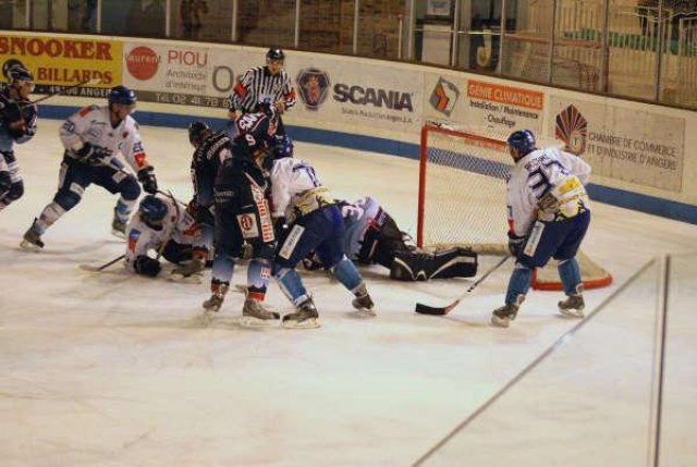Photo hockey match Angers  - Dijon  le 14/10/2008