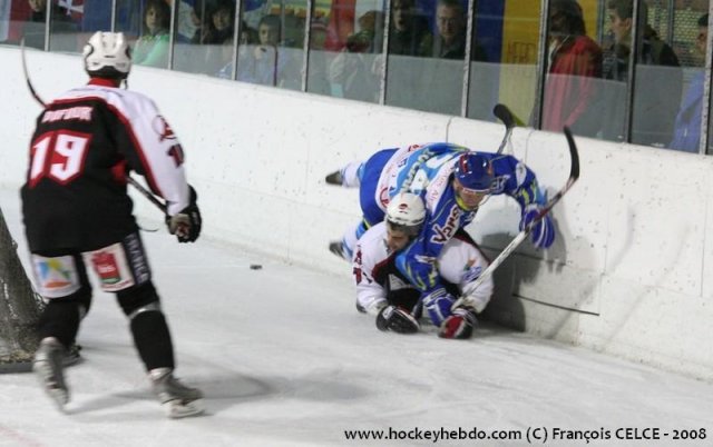 Photo hockey match Gap  - Briançon  le 16/10/2008
