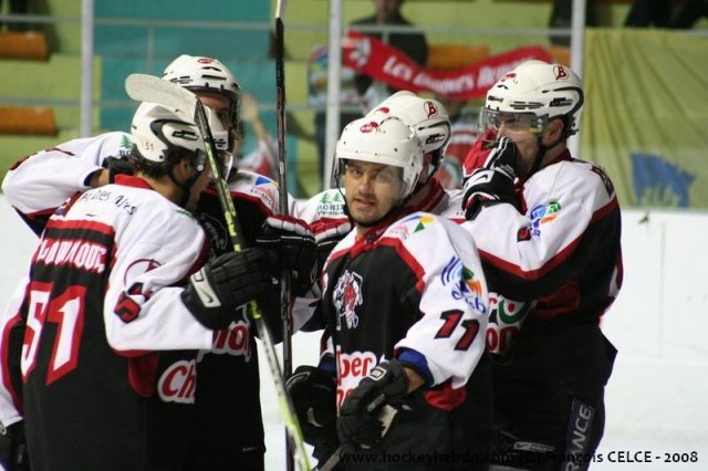 Photo hockey match Gap  - Briançon  le 16/10/2008