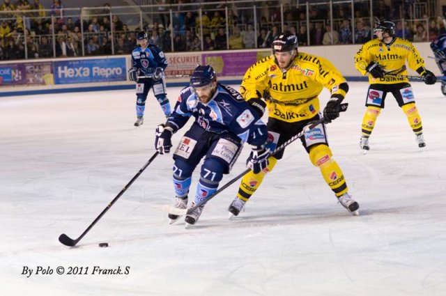 Photo hockey match Angers  - Rouen le 29/10/2011