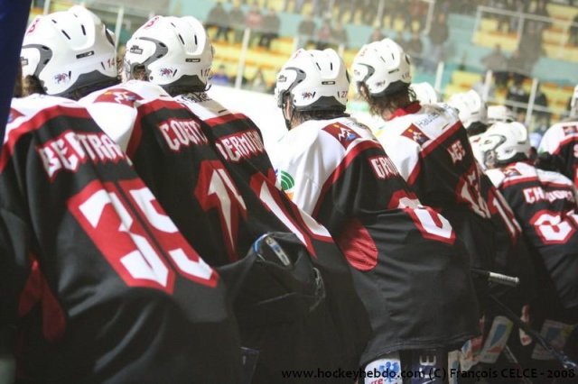Photo hockey match Gap  - Briançon  le 16/10/2008
