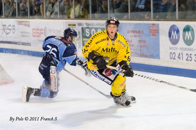 Photo hockey match Angers  - Rouen le 29/10/2011