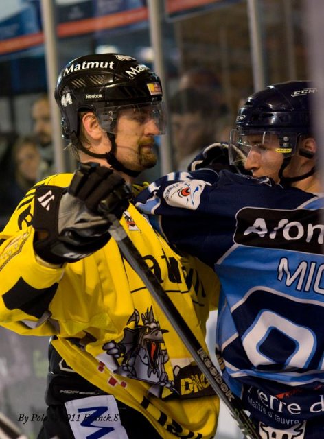 Photo hockey match Angers  - Rouen le 29/10/2011