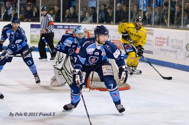 Photo hockey match Angers  - Rouen le 29/10/2011