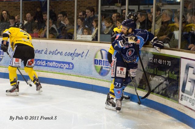 Photo hockey match Angers  - Rouen le 29/10/2011