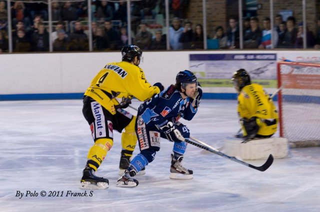 Photo hockey match Angers  - Rouen le 29/10/2011