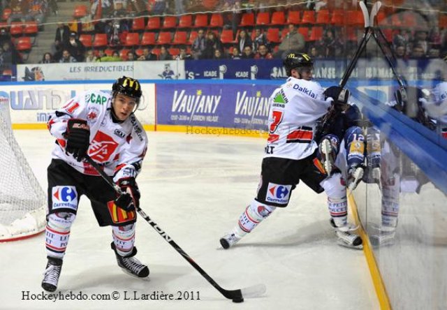 Photo hockey match Grenoble  - Amiens  le 29/10/2011