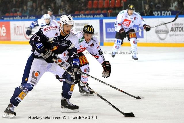 Photo hockey match Grenoble  - Amiens  le 29/10/2011