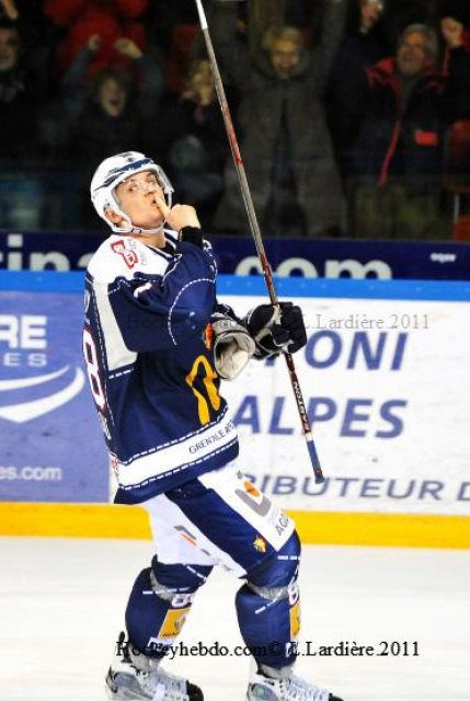 Photo hockey match Grenoble  - Amiens  le 29/10/2011