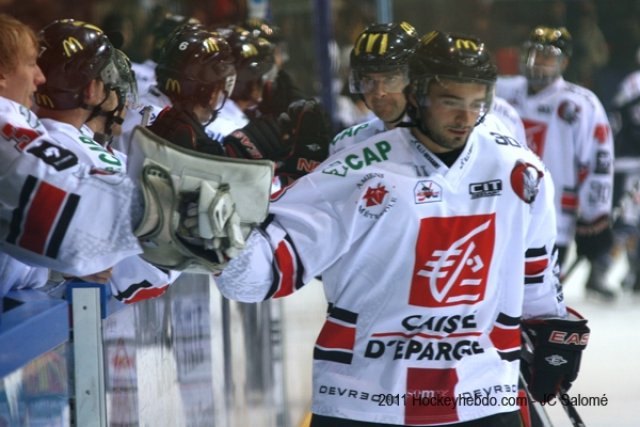 Photo hockey match Grenoble  - Amiens  le 29/10/2011