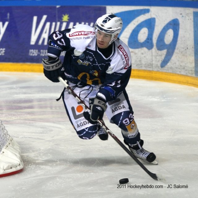 Photo hockey match Grenoble  - Amiens  le 29/10/2011