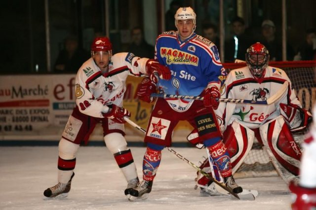 Photo hockey match Epinal  - Briançon  le 23/02/2008