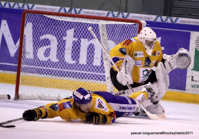 Photo hockey match Rouen - Dijon  le 01/11/2011