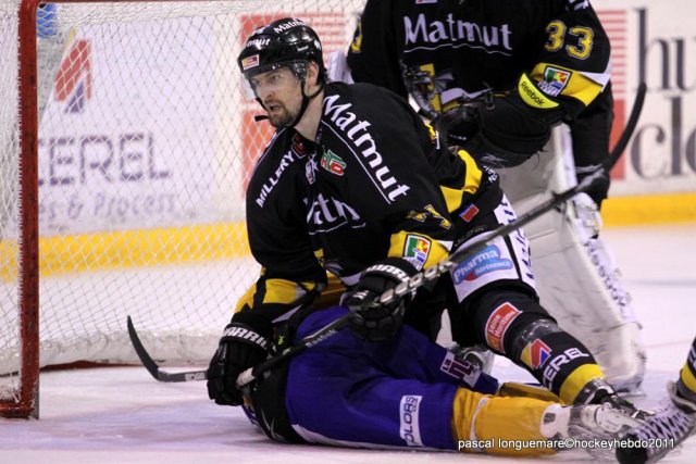 Photo hockey match Rouen - Dijon  le 01/11/2011