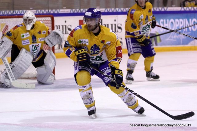 Photo hockey match Rouen - Dijon  le 01/11/2011